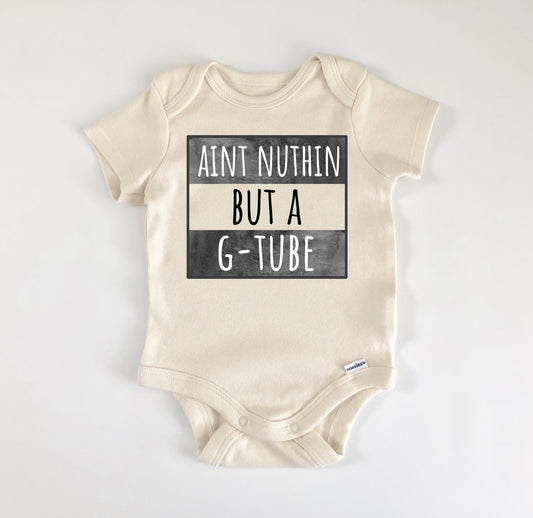 G Tube Premie Nicu - Baby Boy Girl Clothes Infant Bodysuit Funny Cute Newborn-0